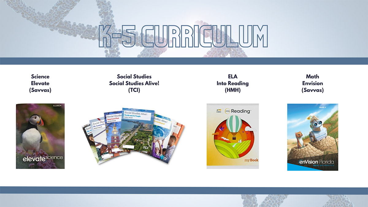 K 5 Curriculum Page1